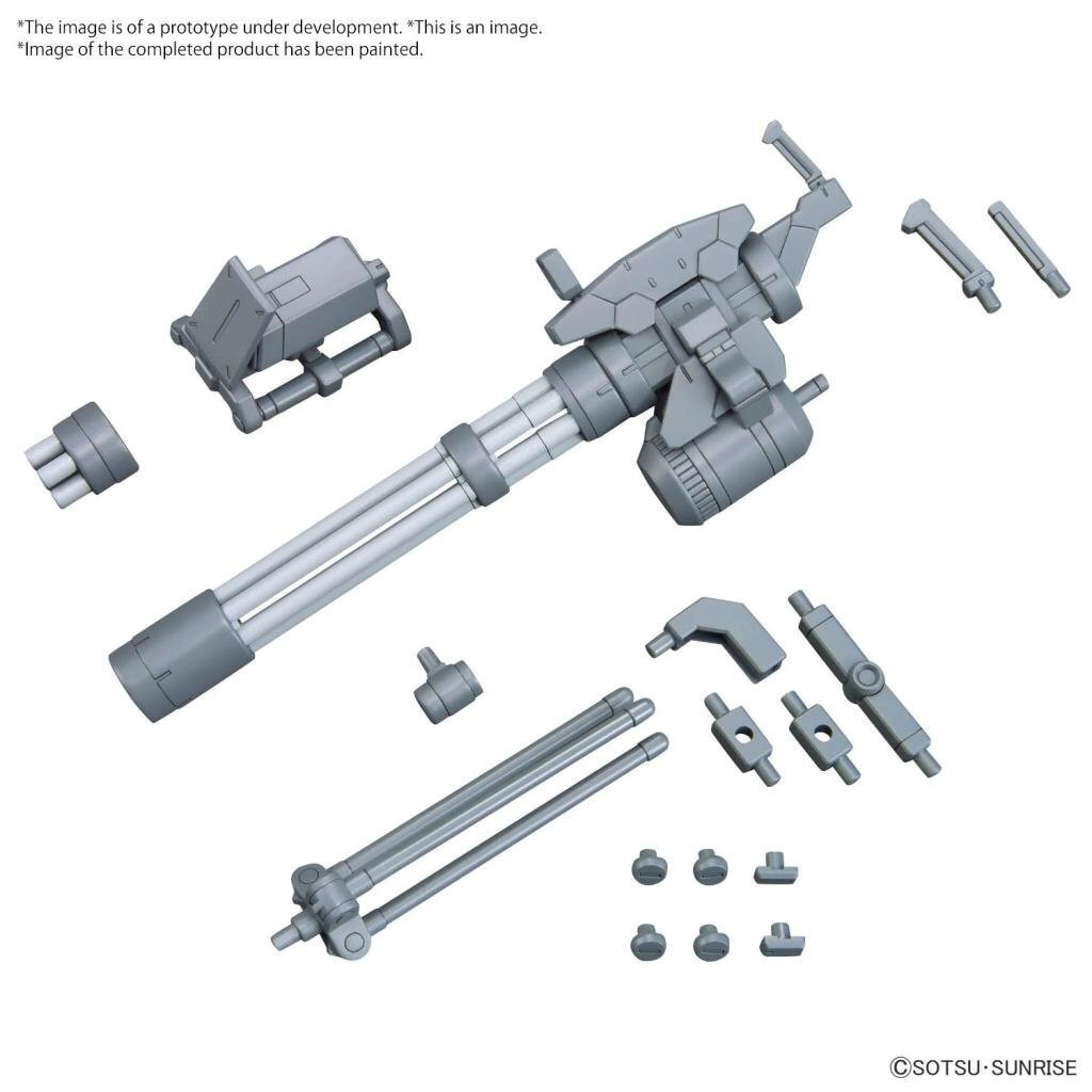 Bandai Spirits Gundam: Option Parts Set Gunpla 09 (giant Gatling) Φιγούρα - Image 2