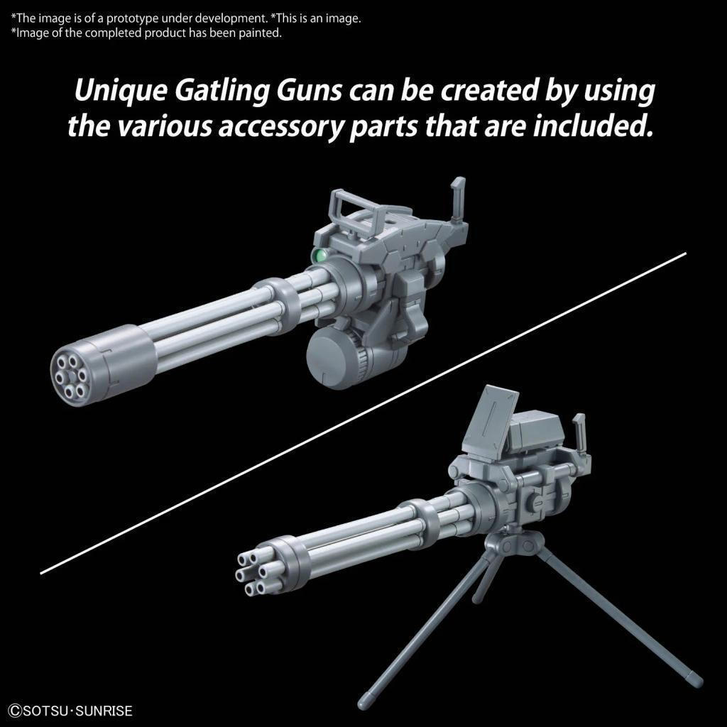 Bandai Spirits Gundam: Option Parts Set Gunpla 09 (giant Gatling) Φιγούρα - Image 3
