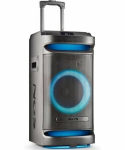 NGS Ηχείο με λειτουργία Karaoke σε Μαύρο Χρώμα