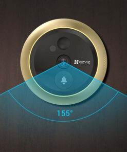 Alternative view of Ezviz Cs-dp2c Σετ Θυροτηλεόρασης Wi-Fi Χρυσό