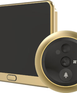 Ezviz Cs-dp2c Σετ Θυροτηλεόρασης Wi-Fi Χρυσό