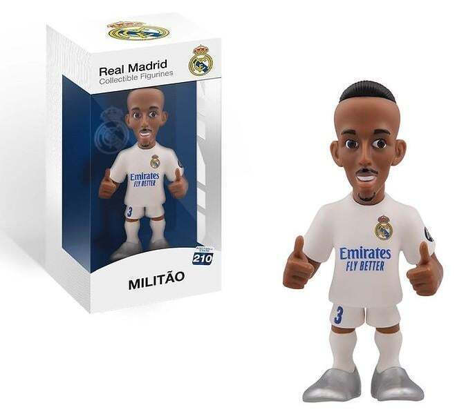 Minix Ποδόσφαιρο: Real Madrid Eder Militao Φιγούρα ύψους 12εκ. - Image 5