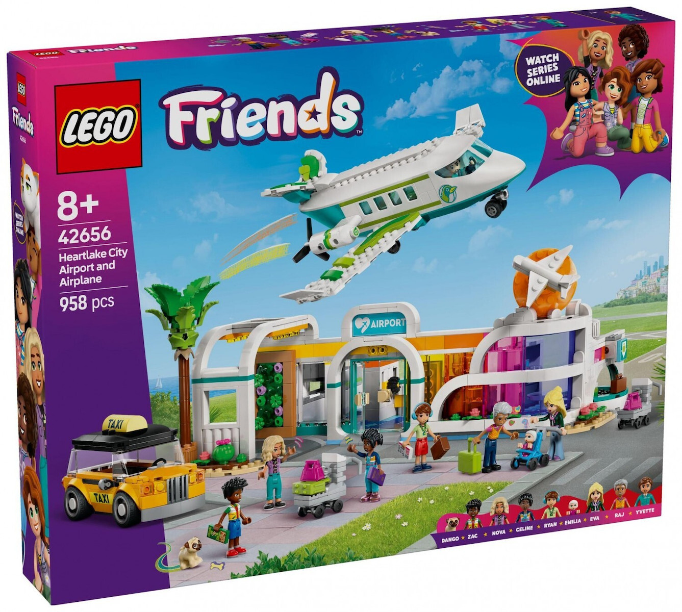 Lego Friends Airplane and Airport in Heartlake City για 8+ Ετών 958τμχ