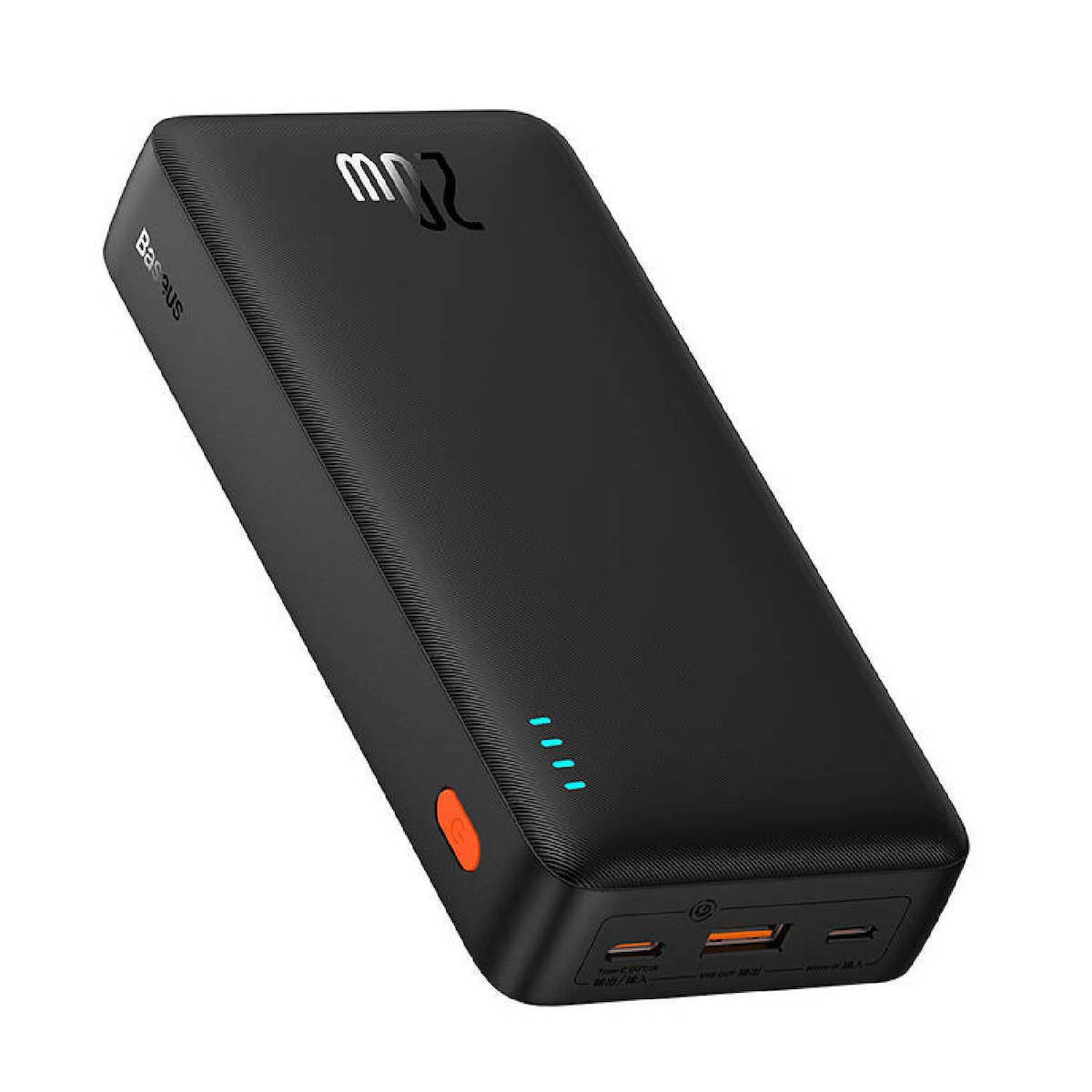 Baseus Airpow Power Bank 20000mAh 20W με Θύρα USB-A και Θύρα USB-C Μαύρο - Image 3