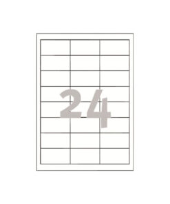 Avery Αυτοκόλλητες Ετικέτες Α4 Ορθογώνιες 64.6x33.8mm