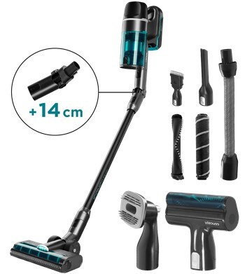 Concept Επαναφορτιζόμενη 2 σε 1 Μαύρη VP6130 - Image 6