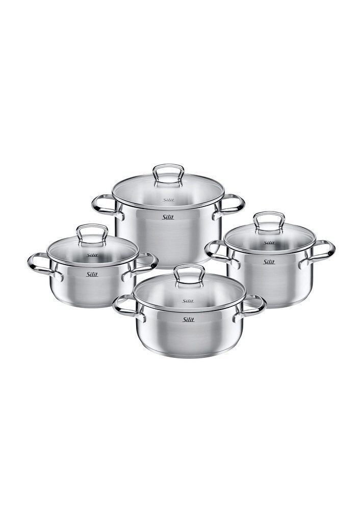 Silit Σετ Κατσαρόλες από Ανοξείδωτο Ατσάλι 4τμχ