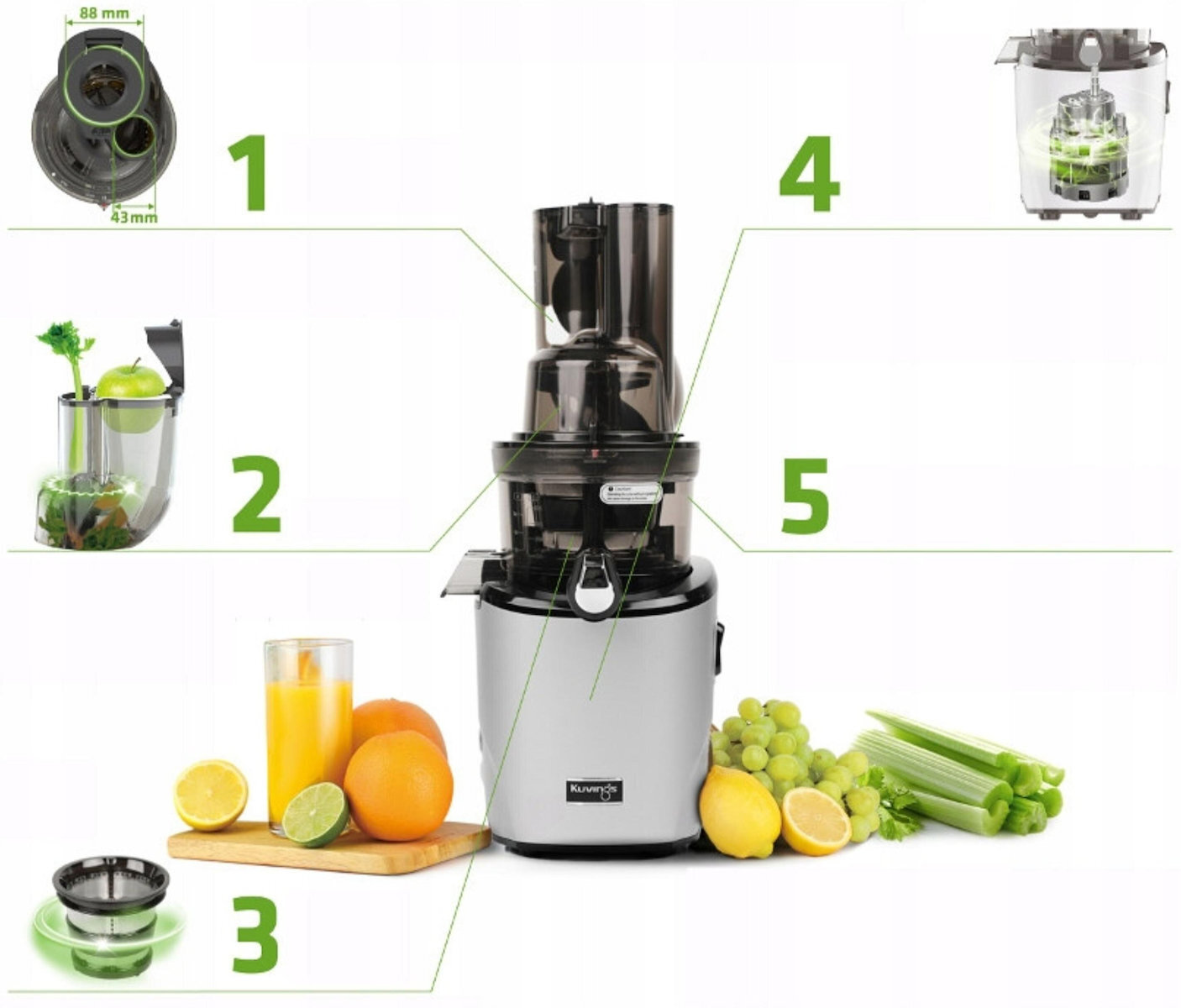 Kuvings Αποχυμωτής 830W - Image 6