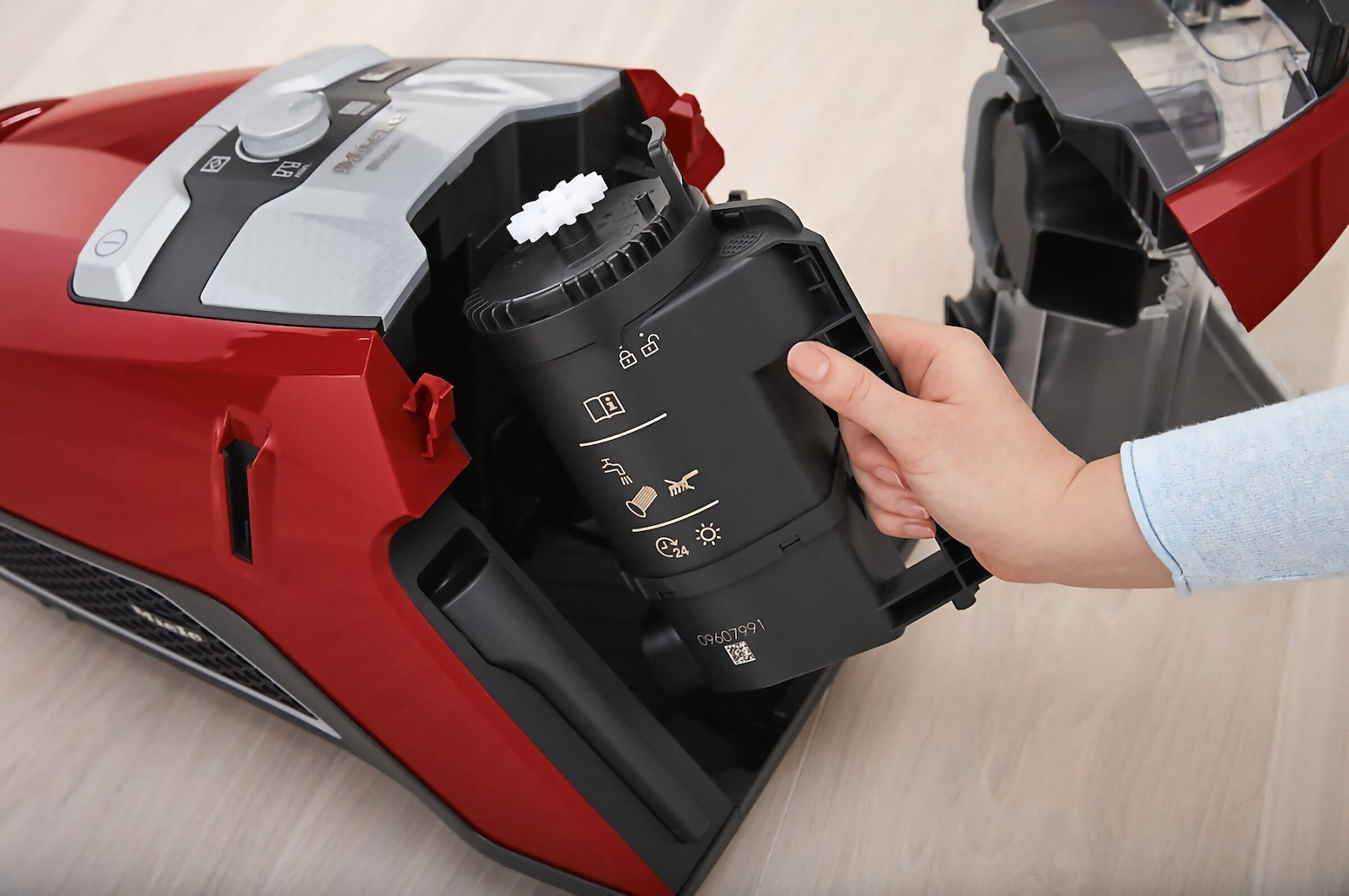 Miele Blizzard Cx1 Cat & Dog 890W με Κάδο Κόκκινη - Image 12