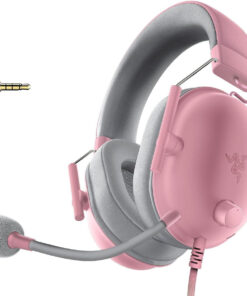 Razer BlackShark V2 X For Playstation Over Ear Gaming Headset με σύνδεση 3.5mm Quartz