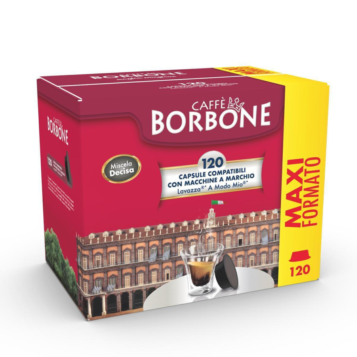 Caffe Borbone Espresso Miscela Decisa Nera 120caps