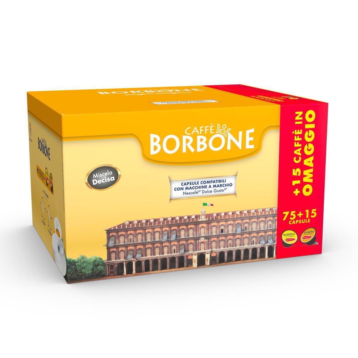 Caffe Borbone Κάψουλες Espresso Συμβατές με Μηχανή Dolce Gusto 90caps CFFCABOR0046 - Image 2