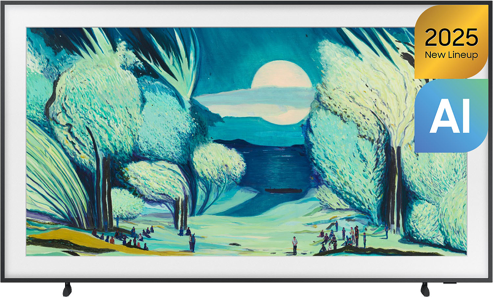 Samsung Smart Τηλεόραση 43" 4K UHD QLED The Frame LS03F HDR (2025) QE43LS03FAUXXH