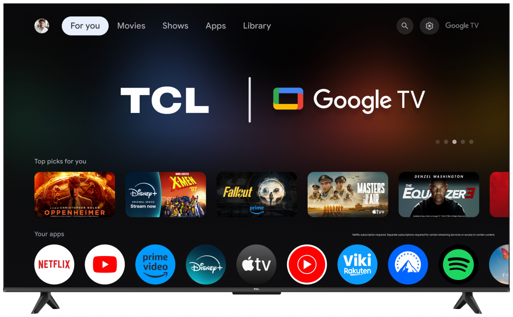 TCL Smart Τηλεόραση 65" 4K UHD LED P69K HDR (2025) 65P69K - Image 3