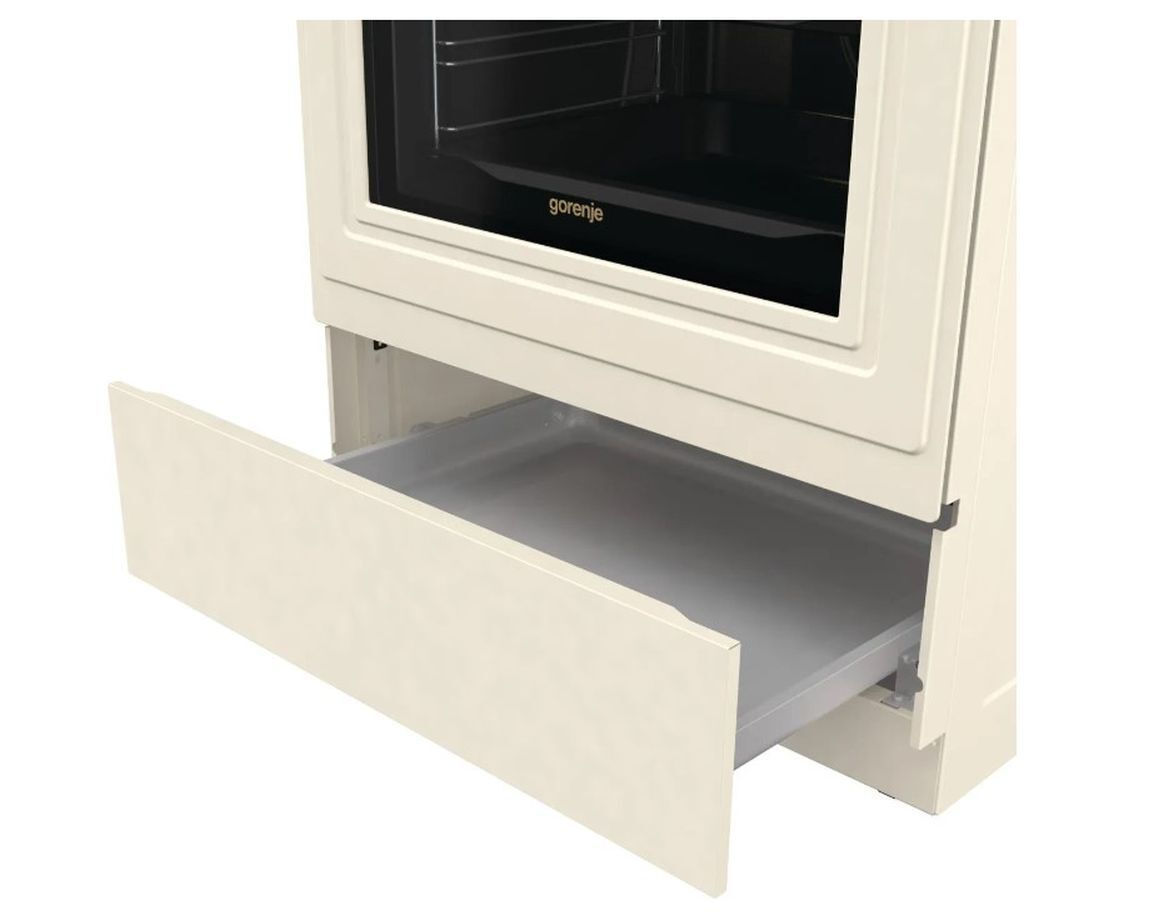 Gorenje GECS6B70CLI Κουζίνα 71lt με Κεραμικές Εστίες Π60εκ. Μπεζ - Image 6