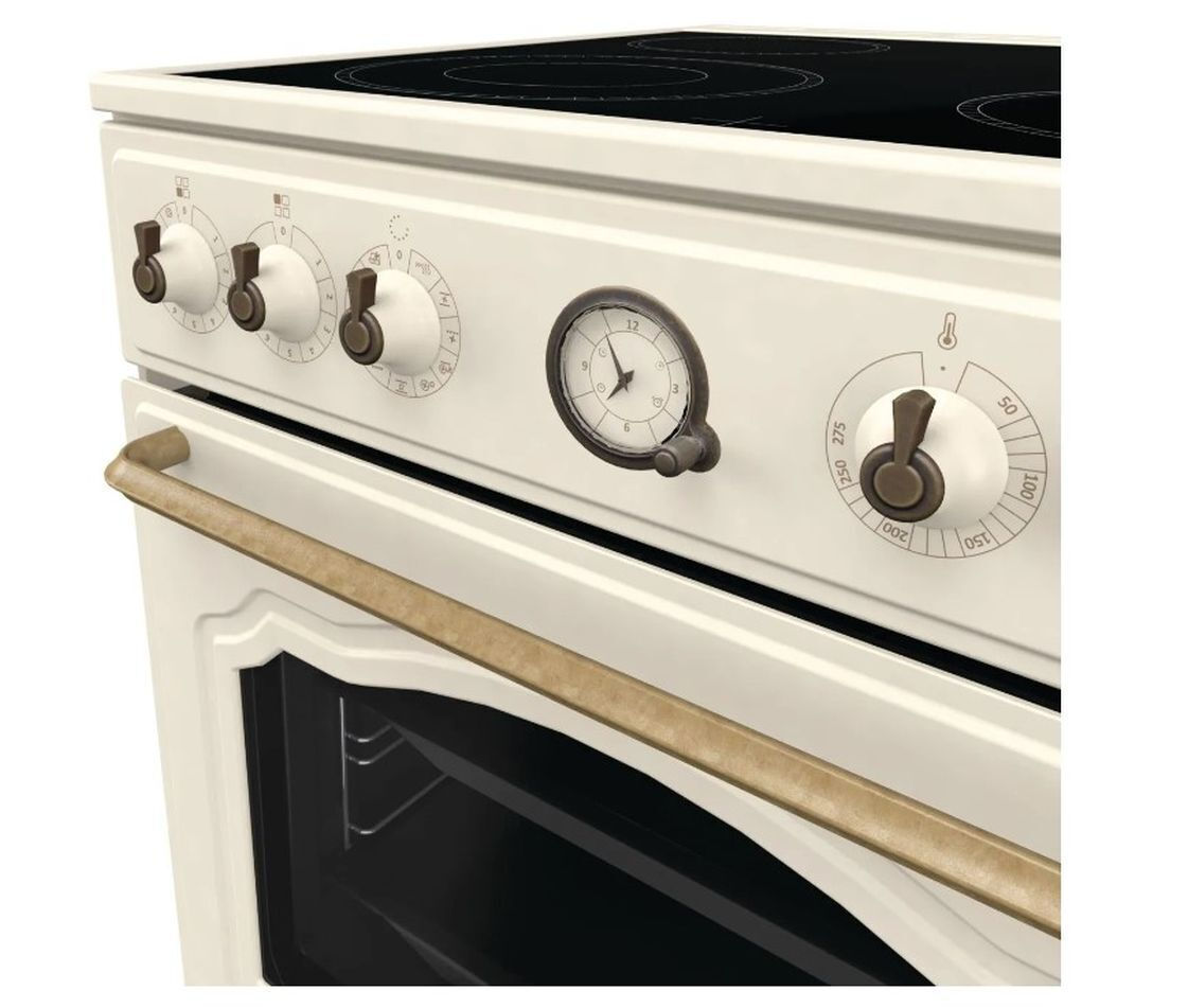 Gorenje GECS6B70CLI Κουζίνα 71lt με Κεραμικές Εστίες Π60εκ. Μπεζ - Image 7