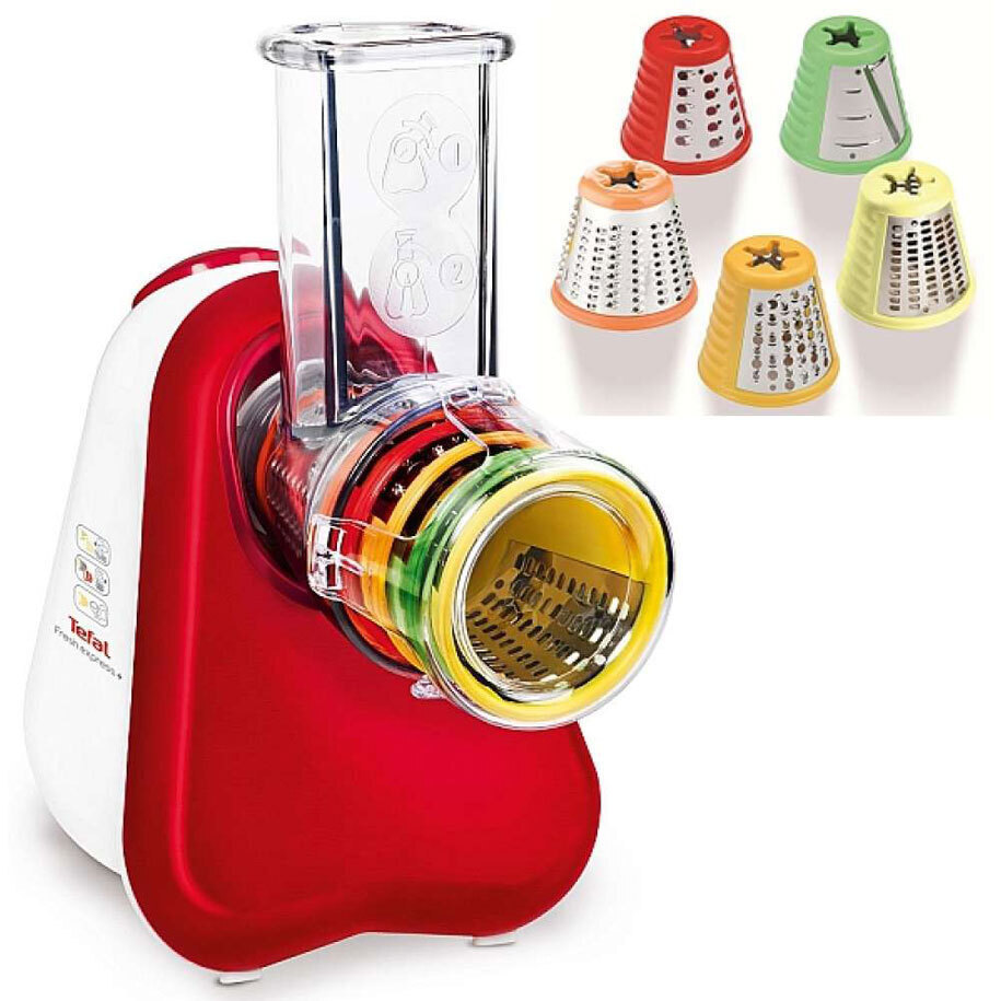 Tefal Fresh Express+ MB756G31 Κόφτης Λαχανικών / Φρούτων 150W Κόκκινος