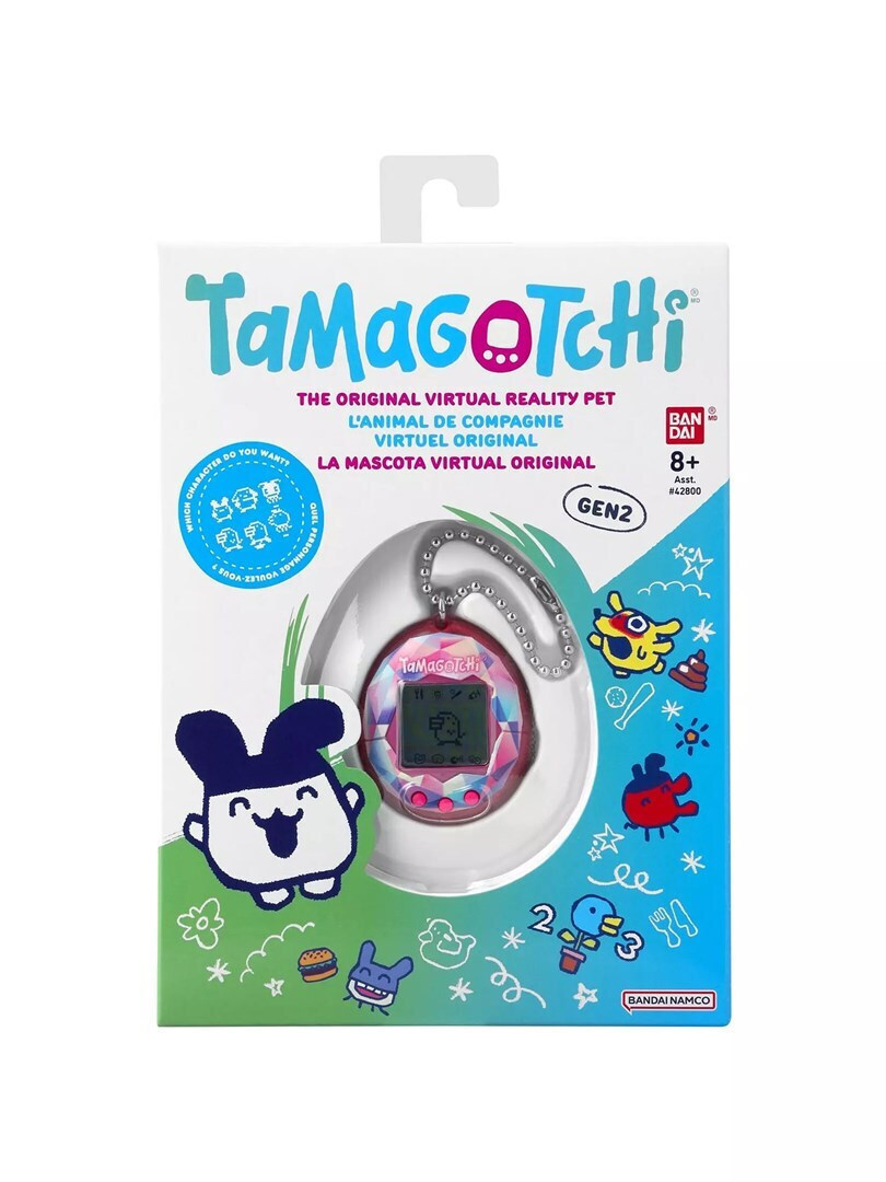 Namco - Bandai Tamagotchi - Pink Treasure Jewel Ηλεκτρονική Παιδική Κονσόλα Χειρός
