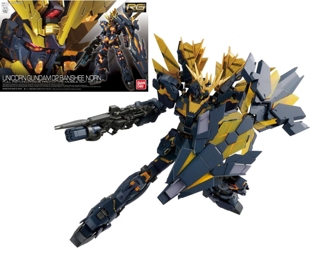 Bandai Spirits Gundam: RG Unicorn Gundam 02 Banshee Norn Φιγούρα σε Κλίμακα 1:144 - Image 3