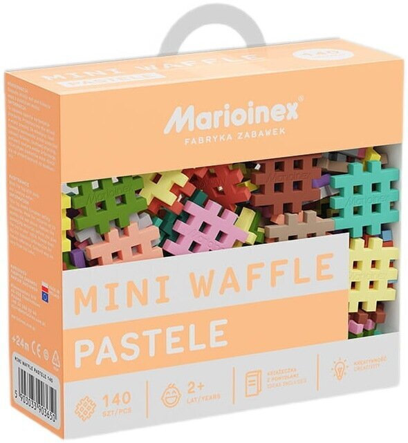 Marioinex Τουβλάκια Waffle Mini για 2+ Ετών 140τμχ - Image 2