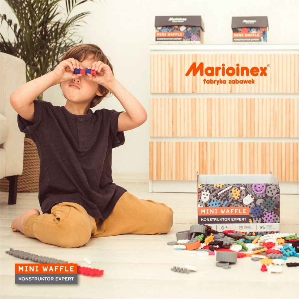 Marioinex Τουβλάκια Mini Waffle για 3+ Ετών 501τμχ - Image 5