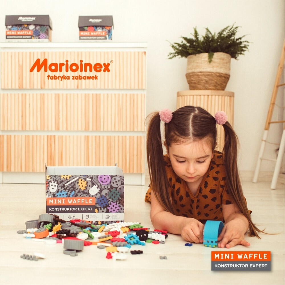 Marioinex Τουβλάκια Mini Waffle για 3+ Ετών 501τμχ - Image 6