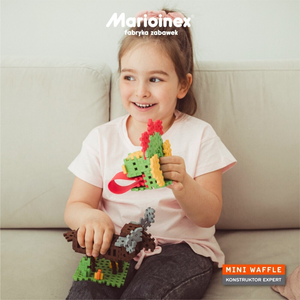 Marioinex Τουβλάκια Mini Waffle για 3+ Ετών 501τμχ - Image 12