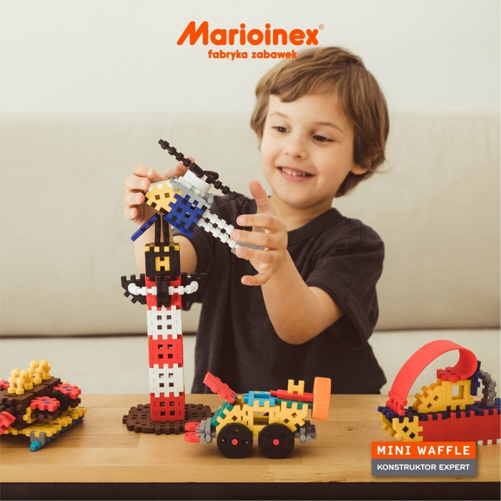 Marioinex Τουβλάκια Mini Waffle για 3+ Ετών 501τμχ - Image 11