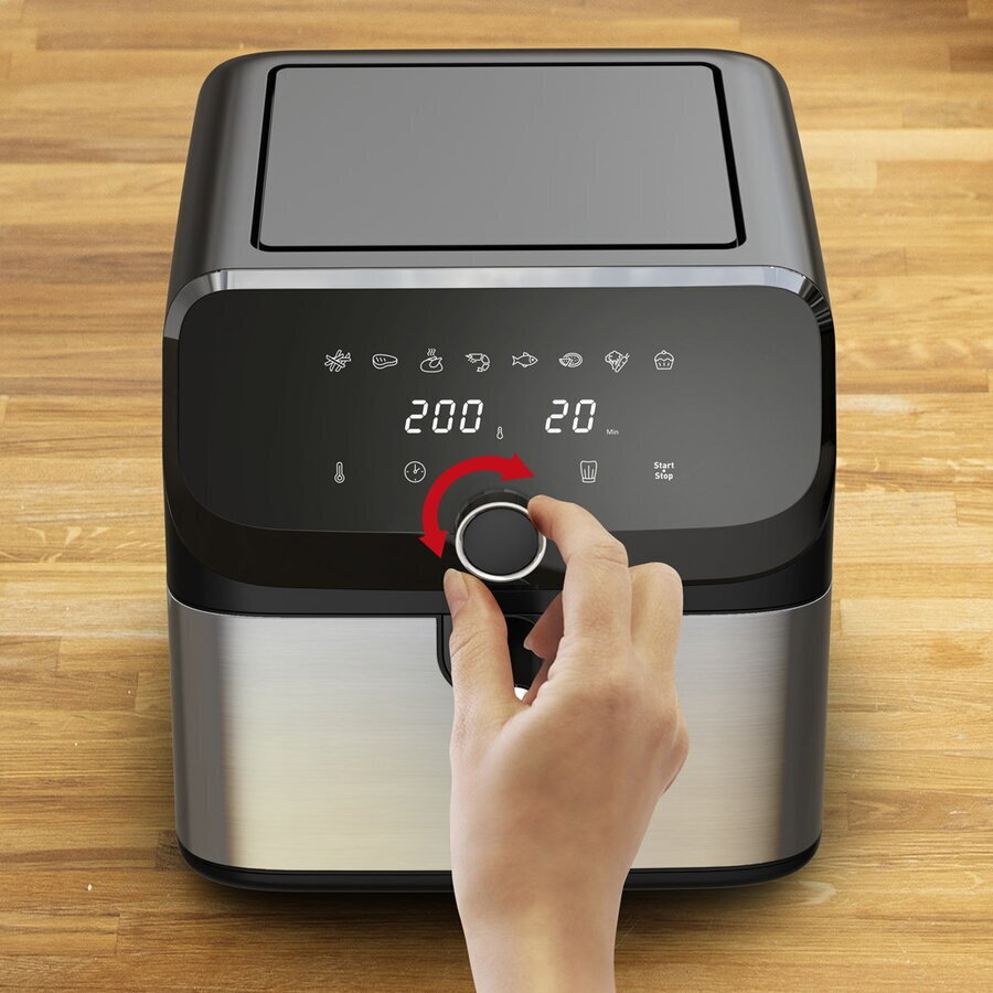 Tefal Easy Fry 7.5lt Ασημί - Image 6
