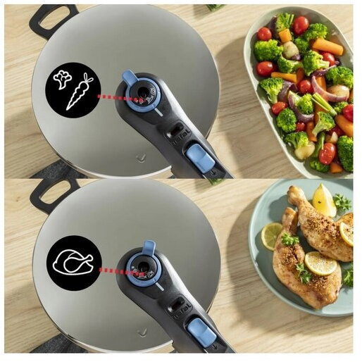 Tefal Secure Trendy Set Quattro Χύτρες Ταχύτητας 4lt + 6lt - Image 7