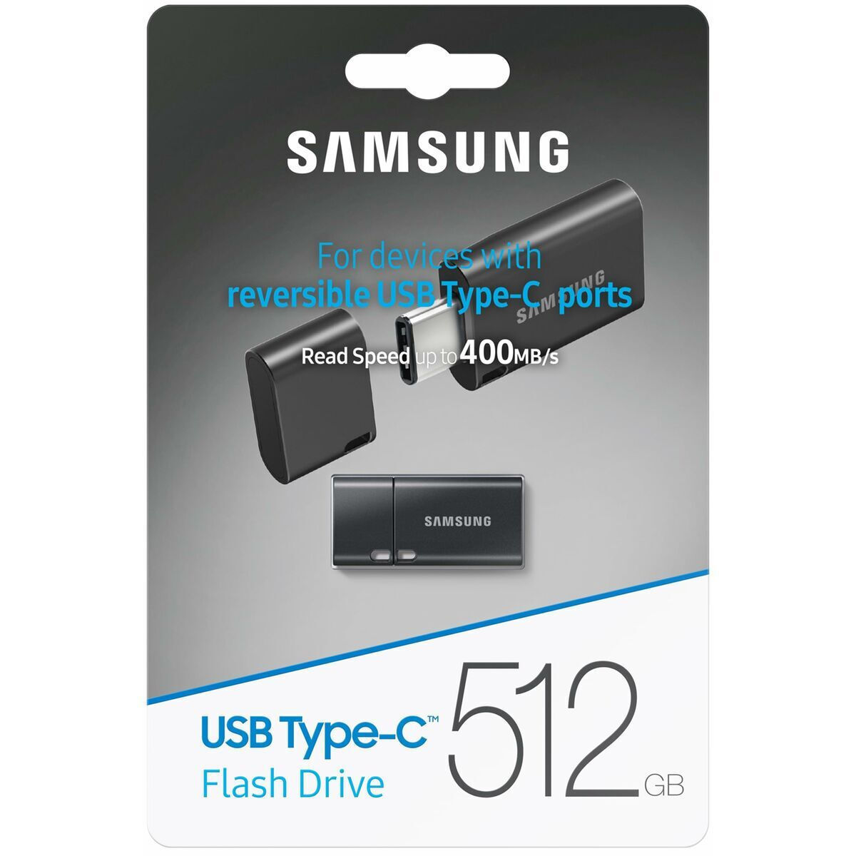 Samsung 512GB USB 2.0 Stick Γκρι - Image 8
