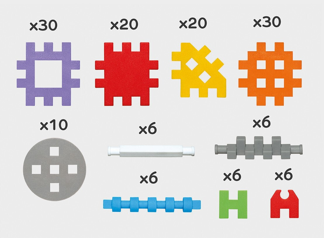 Marioinex Τουβλάκια Mini για 3+ Ετών 140τμχ - Image 3