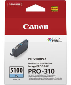 Canon PFI-5100 Γνήσιο Μελάνι Εκτυπωτή InkJet Photo Κυανό (6956C001)
