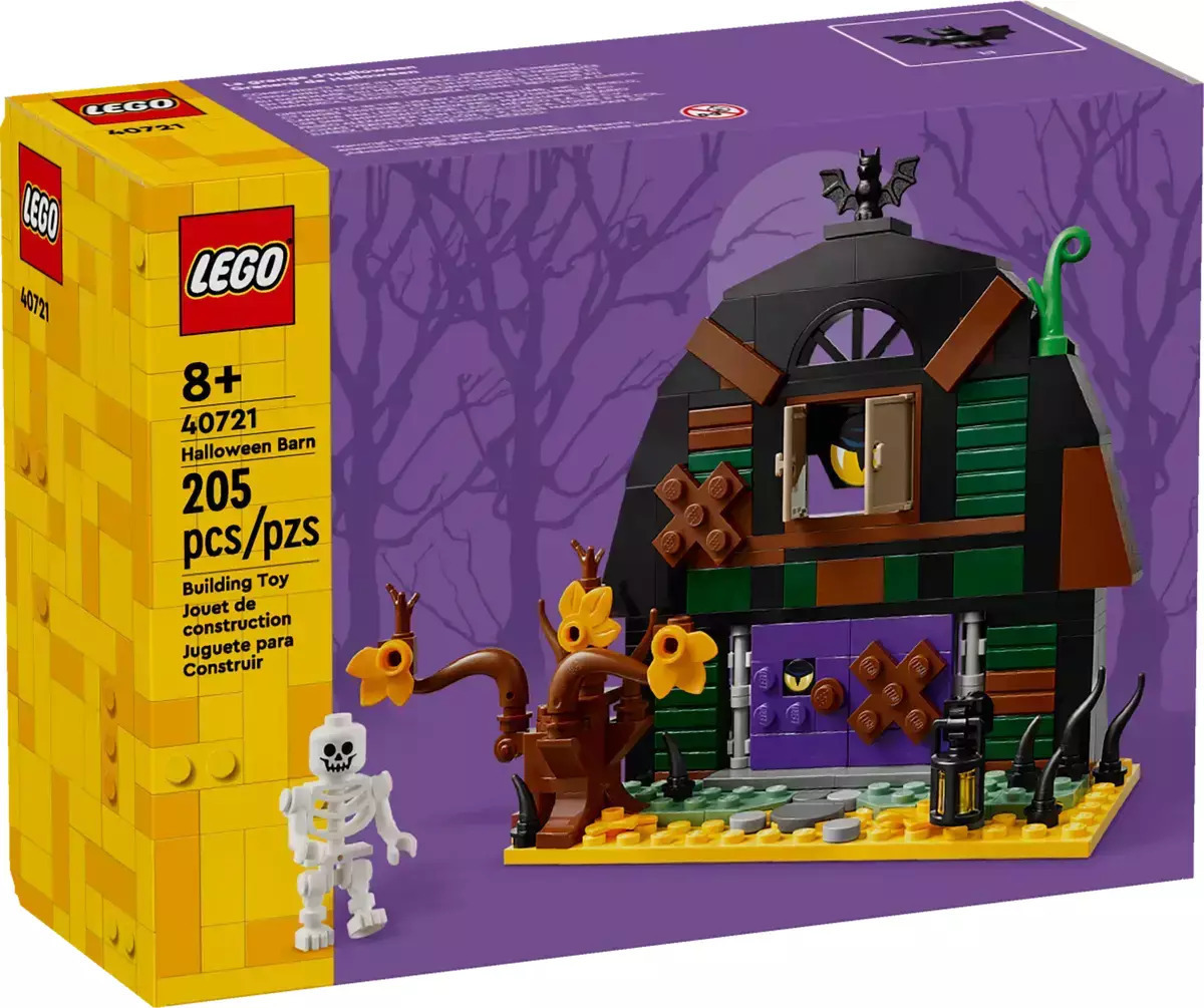 Lego Halloween Barn για 8+ Ετών 205τμχ