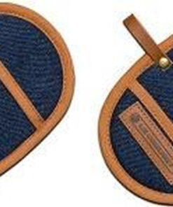 Le Creuset Πιάστρα Κουζίνας Υφασμάτινη Μπλε 2τμχ