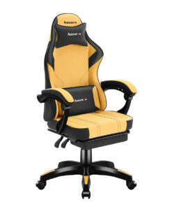 Huzaro HZ-FORCE 3.7 Καρέκλα Gaming Δερματίνης Κίτρινη