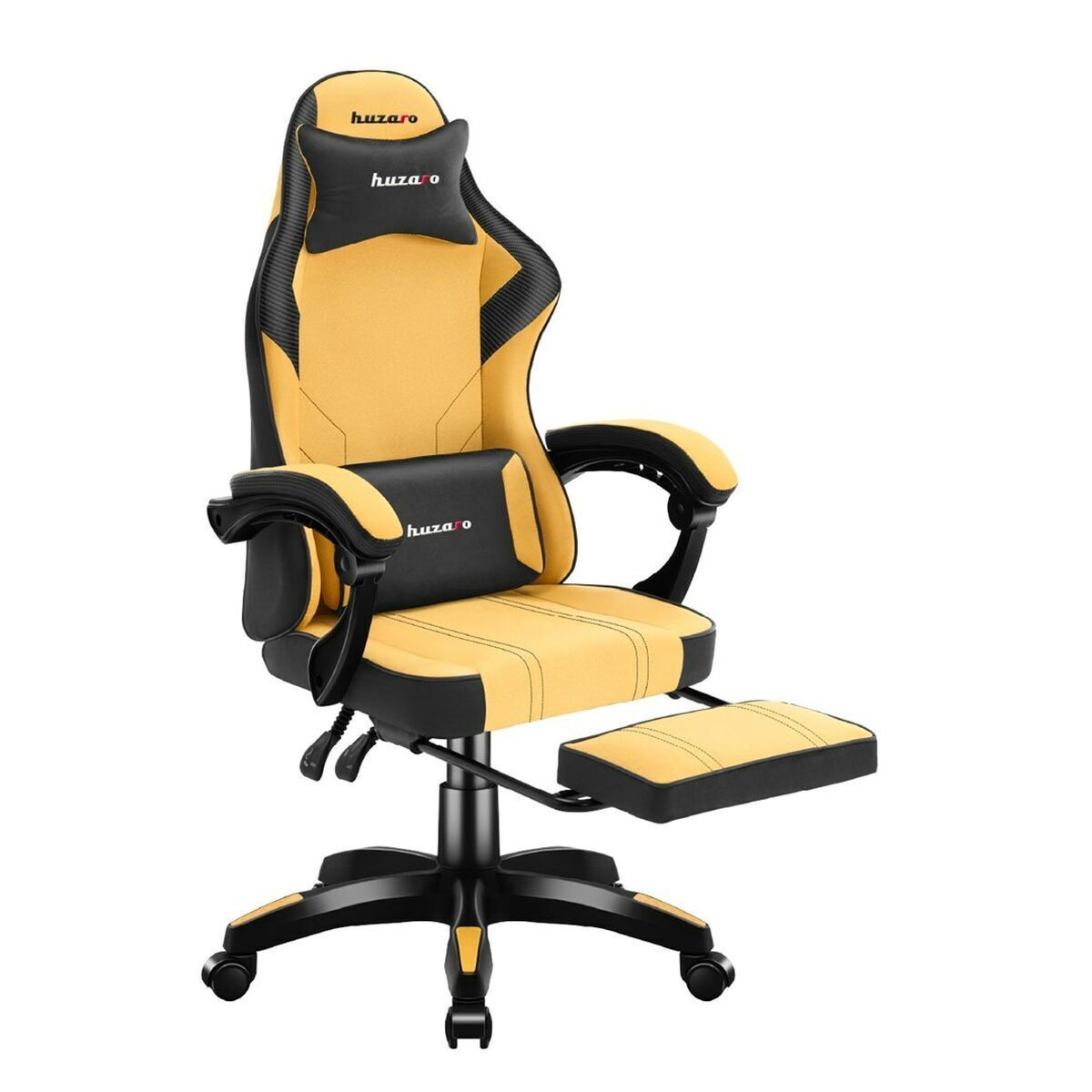 Huzaro HZ-FORCE 3.7 Καρέκλα Gaming Δερματίνης Κίτρινη - Image 5