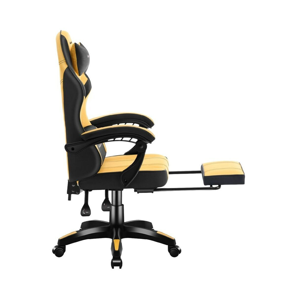 Huzaro HZ-FORCE 3.7 Καρέκλα Gaming Δερματίνης Κίτρινη - Image 6