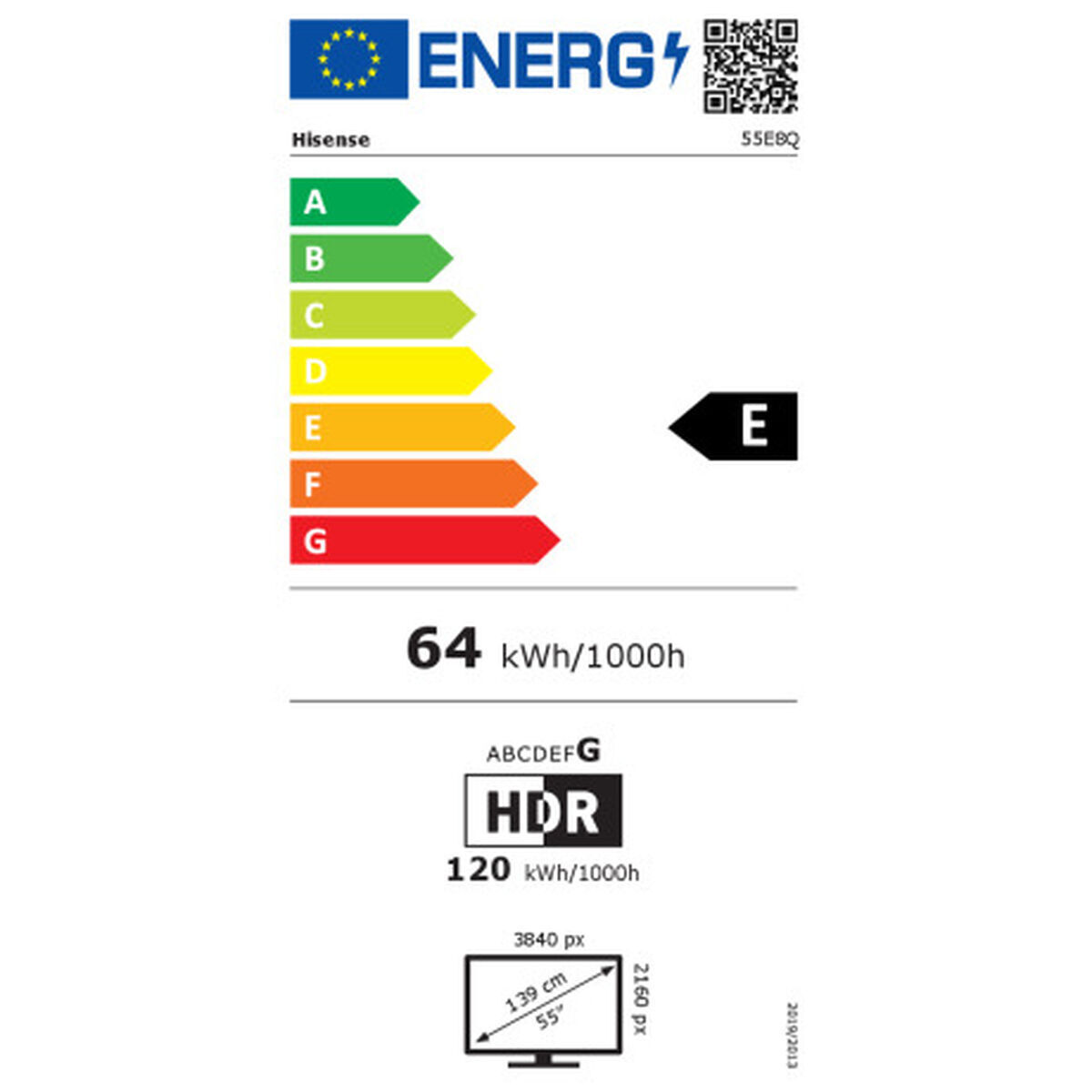 Hisense Smart Τηλεόραση 55" 4K UHD Mini LED E8Q HDR (2025) 55E8Q - Image 3