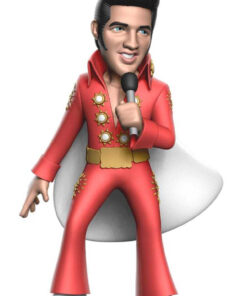 Elvis Presley Minix Figure Elvis Red Suit 12 Cm