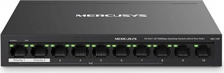 Mercusys MS110GMP v1 Unmanaged L2 PoE+ - Image 4