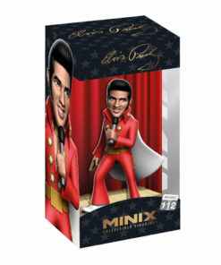 Alternative view of Elvis Presley Minix Figure Elvis Red Suit 12 Cm