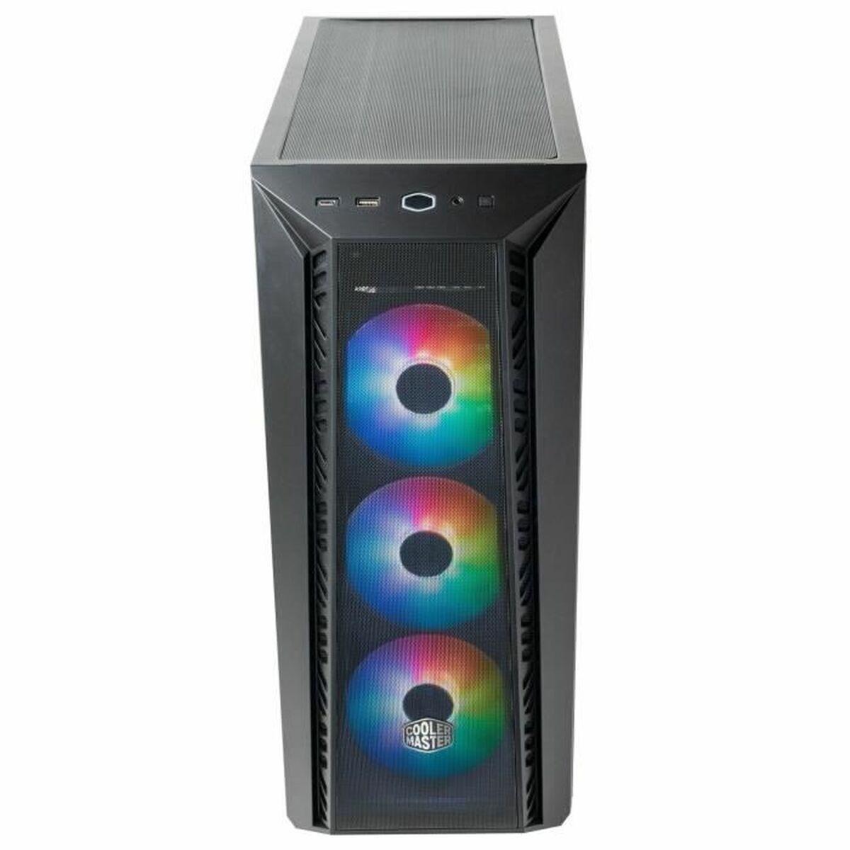 CoolerMaster MasterBox MB520 Mesh Gaming Midi Tower Κουτί Υπολογιστή με Πλαϊνό Παράθυρο και RGB Φωτισμό Μαύρο - Image 8