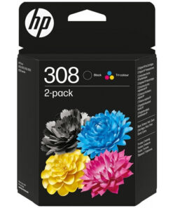 HP 308 Γνήσιο Μελάνι Εκτυπωτή InkJet Πολλαπλό (Color) (6L6S6UE/301)