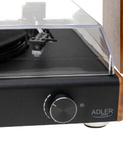 Alternative view of Adler AD-1915 AD 1915 Πικάπ με Belt Drive, Προενίσχυση και Ενσωματωμένα Ηχεία Καφέ