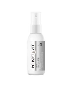 Jm Sante Polisept Vet Spray Silver Home Spray Wound Spray Dog Cat – 50ml