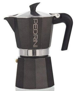 Pedrini Μπρίκι Espresso 6cups Γκρι