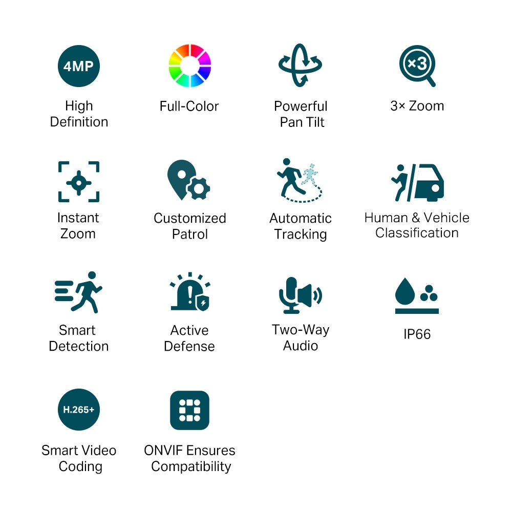 TP-LINK VIGI C540V v1 IP Αδιάβροχη Κάμερα Full HD+ 4MP - Image 8