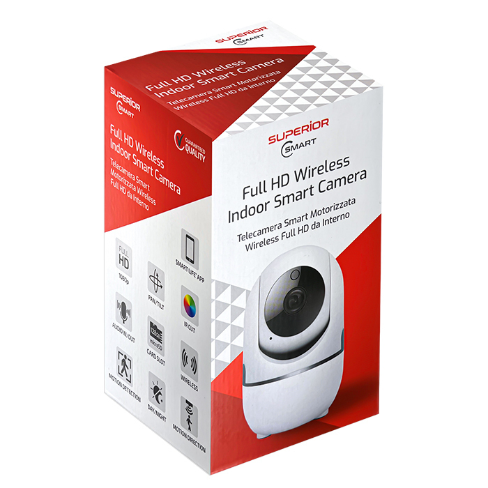 Superior Electronics Superior Interno 360° Smartlife IP Κάμερα Παρακολούθησης Wi-Fi Full HD 1080p με Μικρόφωνο - Image 4