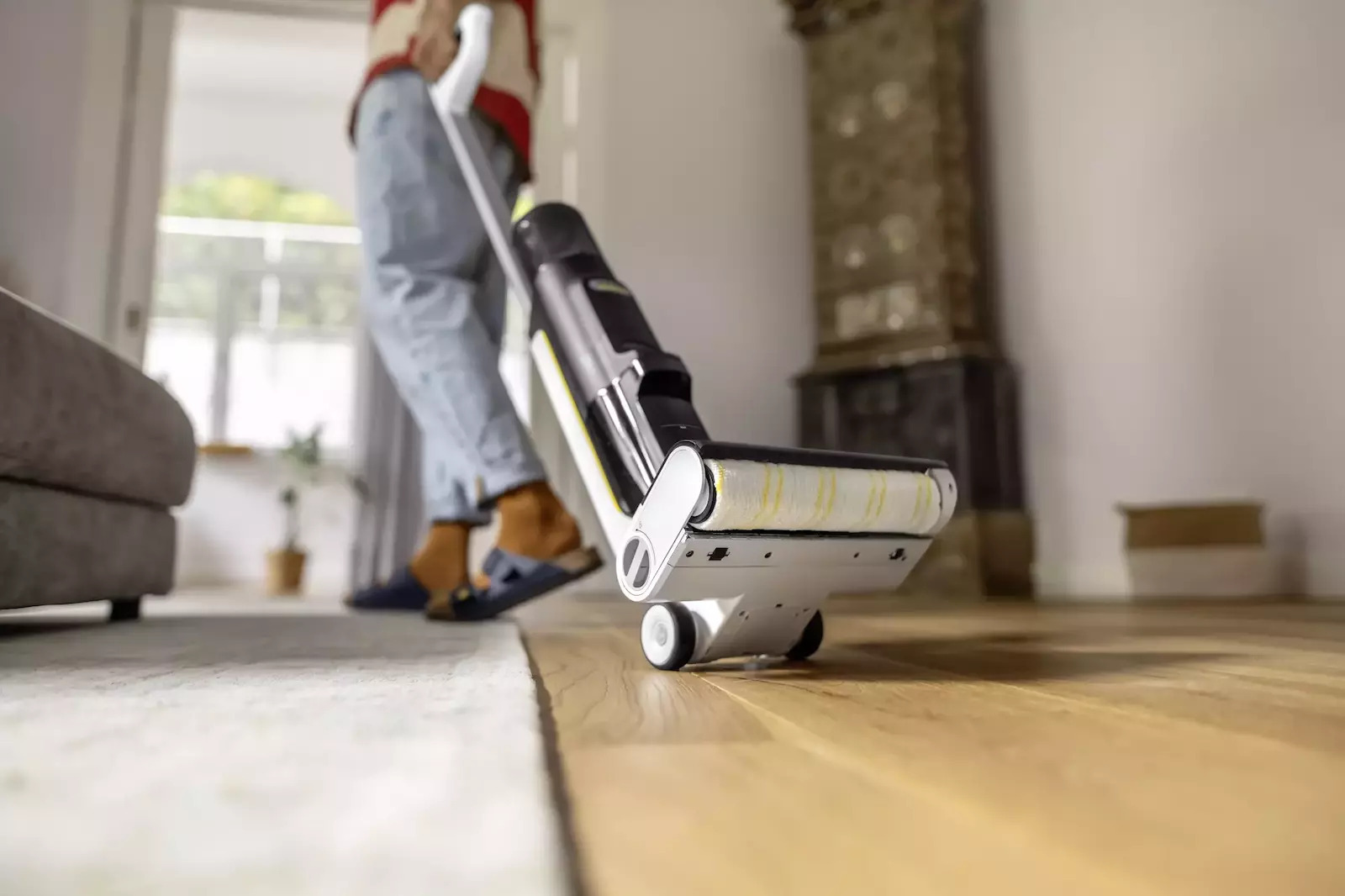 Karcher Fcv 3 Επαναφορτιζόμενη Σκούπα Stick 21.6V Λευκή - Image 3